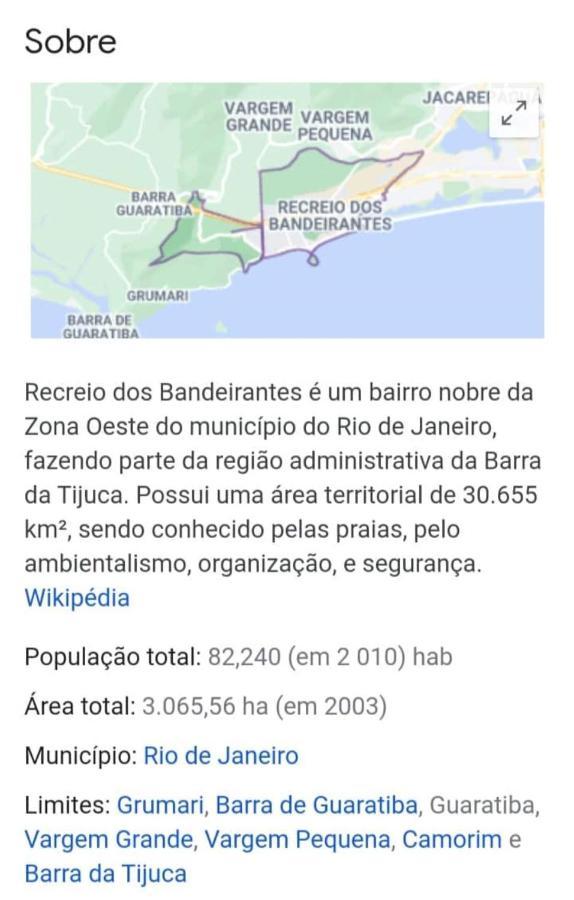 Appartement Luar Do Pontal à Rio de Janeiro Extérieur photo